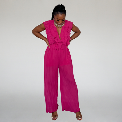Infatuation Pleated Jumpsuit