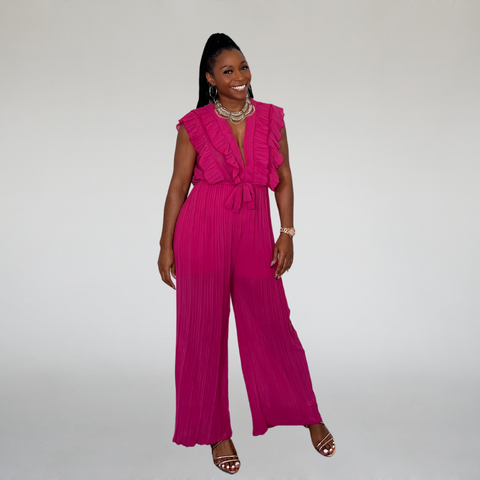 Infatuation Pleated Jumpsuit