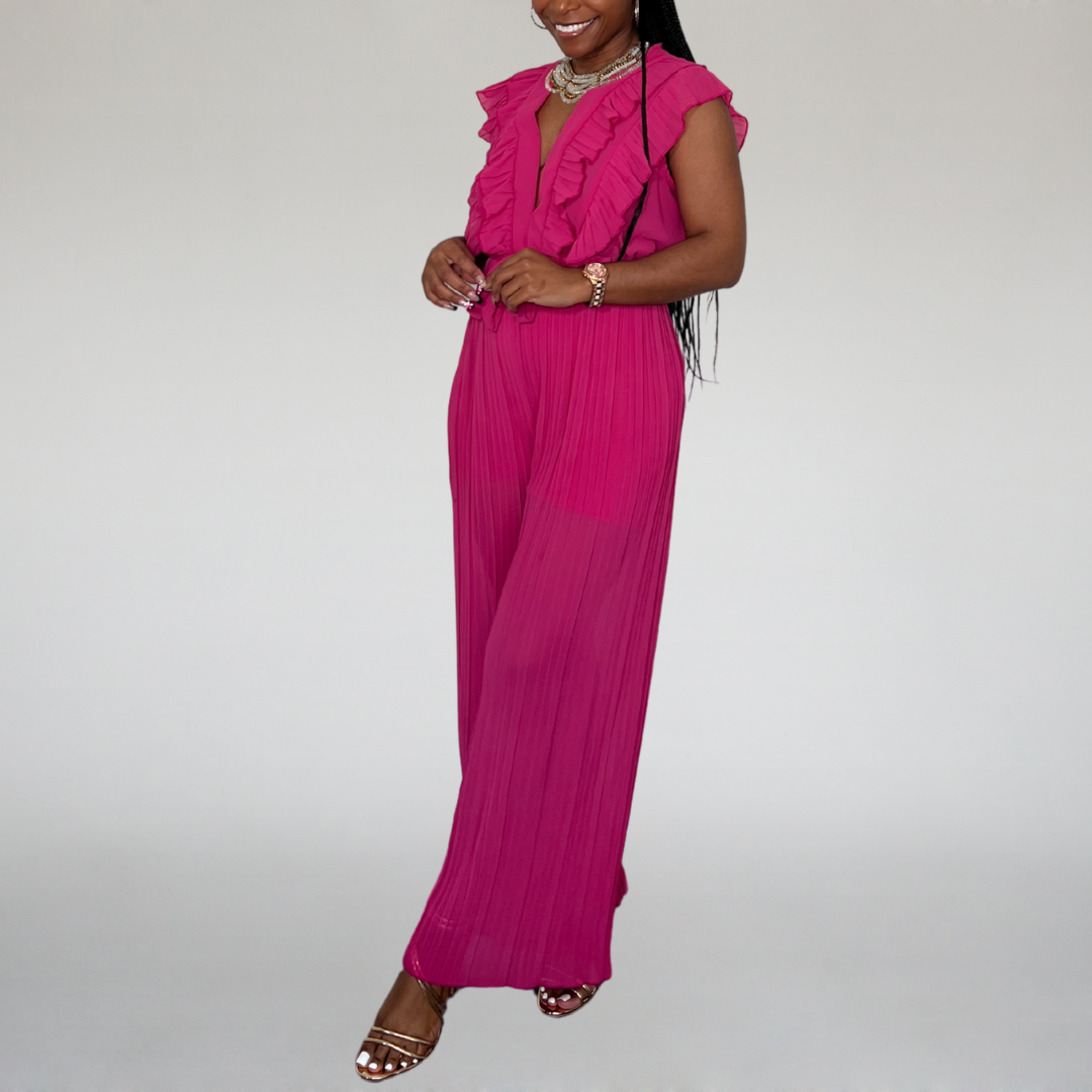 Infatuation Pleated Jumpsuit